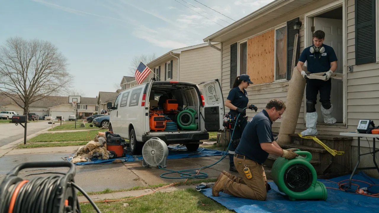 Water Damage Restoration in Six Mile Run, PA near me